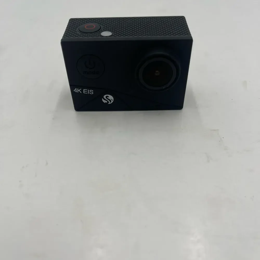 HLS Waterproof Action Video Camera 4K With 2 Batteries, Accessories, Case TESTED